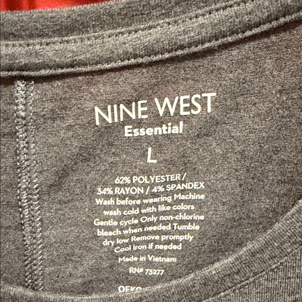 Nine West Women's Yellow and Gray Tank Tops(BUNDLE OF 2) - Picture 4 of 6